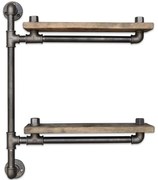 Ραφιέρα Τοίχου Boruraf 792EVL1837 60x13x47cm Walnut