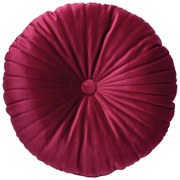 Βελουτέ Διακοσμητικό Μαξιλάρι (Φ38) Das Home Cushions 0268 Bordeaux