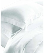 Σετ Σεντόνια Βαμβακοσατέν King 260x270εκ. Azur 10 White Makis Tselios