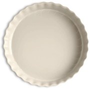 Σκεύος Τάρτας Βαθύ Argile EH026032 32cm 3Lt Cream Emile Henry Κεραμικό