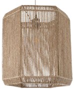 Φωτιστικό Οροφής Galante Boho 00519 Φ40x40cm 1xE27 Beige GloboStar