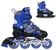Αυξομειούμενα Roller NH18366 2 ΣΕ 1 Μπλε Medium(35-38) IN-LINE SKATES/HOCKEY ICE SKATES