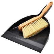 ESTIA ΣΚΟΥΠΑ ΜΕ ΦΑΡΑΣΙ ΧΕΙΡΟΣ BAMBOO ESSENTIALS ΜΑΥΡΟ