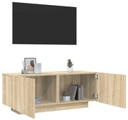 vidaXL Έπιπλο Τηλεόρασης Sonoma Δρυς 100x35x40 εκ. Επεξ. Ξύλο