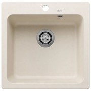 Blanco Naya 5 Soft White Silgranit® PuraDur® Γρανιτένιος Ένθετος Νεροχύτης 51,5x51cm