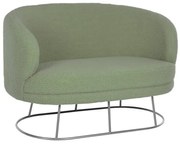 ΚΑΝΑΠΕΣ 2ΘΕΣΙΟΣ ARIEN HM8492.27 ΦΥΣΤΙΚΙ ΜΠΟΥΚΛΕ ΜΕ ΑΣΗΜΙ ΒΑΣΗ 130x75x85Υ εκ.