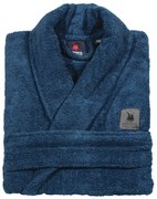 Μπουρνούζι Ενηλίκων Βαμβακερό Extra Extra Large Cozy 3206 Μπλε Greenwich Polo Club