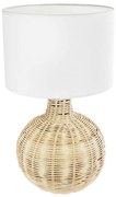 Φωτιστικό Επιτραπέζιο Boho Hasumi 01959 Φ30x50cm 1xE27 Beige-White GloboStar