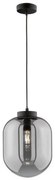 Κρεμαστό Φωτιστικό Οροφής Μαύρο Regi 60710 Fischer Honsel-60710-Φιμέ/Smoke 60710