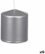 Κερί Acorde Ασημί 9 x 10 x 9 cm (12 Μονάδες)