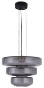 Κρεμαστό Φωτιστικό Οροφής LED 12W Φιμέ 4070-Smoky Inlight -4070-Smoky-Φιμέ/Smoke 4070-Smoky