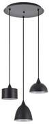 Φωτιστικό Οροφής Adept Flex 77-8955 35x35x300cm 3xE27 60W Black Homelighting