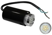 Adeleq Led Φωτιστικό Αλουμινίου Διαδρόμου Χωνευτό Με Κουτί 0.4W 230V Θερμό 3-9501600