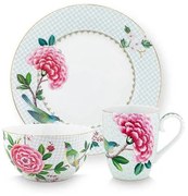 ΣΕΤ ΠΡΩΙΝΟΥ 3 ΤΕΜ. PIP STUDIO - BLUSHING BIRDS WHITE