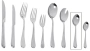 Κουταλάκι Γλυκού Benefit Σετ 6 τμχ Cus407K12 13,7Χ2,8cm Espiel Stainless Steel