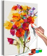 Πίνακας για να τον ζωγραφίζεις - Summer Flowers 40x60