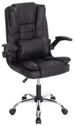 Intrahome ΚΑΡΕΚΛΑ ΓΡΑΦΕΙΟΥ SCASABLANCAINCASABLANCALTCASABLANCAIE-LOUISE ΜΑΥΡO HO_CHI_MINH-ΜΑΥΡΟ NYLON-ΒΑΣΗ ΧΡΩΜΙΟΥ 66x61x105Υεκ. intraho-1632389