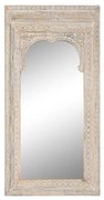 Τοίχο καθρέφτη Home ESPRIT Φυσικό Ινδός Μαρινάτος 90 x 3,5 x 180 cm