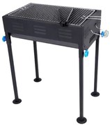 KMT Style Φορητή Ψησταριά Κάρβουνου για BBQ 48.5x30εκ. Μαύρη