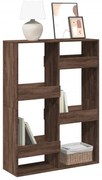 vidaXL Βιβλιοθήκη Καφέ Δρυς 100x33x135 εκ. από Επεξεργασμένο Ξύλο