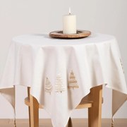Χριστουγεννιάτικο Καρέ (100x100) Nef-Nef Homeware Gold Trees
