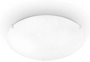 Φωτιστικό Οροφής - Πλαφονιέρα Lana 068138 D30cm E27 max 2x60W White Ideal Lux