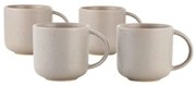 Κούπα Speckle (Σετ 4Τμχ) MS0070 360ml Grey Maxwell&amp;Williams Ceramic