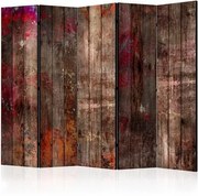 Διαχωριστικό με 5 τμήματα - Stained Wood II [Room Dividers]