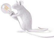 Φωτιστικό Επιτραπέζιο Mouse 15221 6,2x21x8,1cm White Seletti