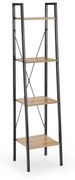 NARVIK REG1 shelving DIOMMI V-CH-NARVIK-REG1-CZARNY/SONOMA