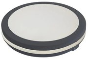 Πλαφονιέρα Φωτιστικό Οροφής LED 40W 3CCT IP65 Φ40cm Arte Illumina Oben Eurolamp-144-51032-Ανθρακί 144-51032