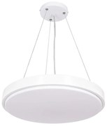 Φωτιστικό Οροφής Casper 61018 Led 76W Φ45cm White GloboStar Πλαστικό