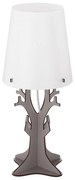 Επιτραπέζιο Φωτιστικό - Πορτατίφ 49366 Grey - White Huntsham Eglo Metal,Wood
