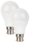 LED A60 B22 230V 7W 6.000K 270° 590Lm Ra80 DUO PACK - B227CWP - B227CWP