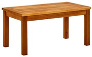 vidaXL Τραπεζάκι Σαλονιού Κήπου 70 x 40 x 36 εκ. Μασίφ Ξύλο Ακακίας
