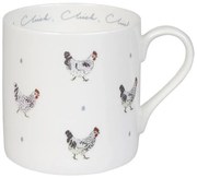 ΜΕΓΑΛΗ ΚΟΥΠΑ ΠΟΡΣΕΛΑΝΗΣ FINE BONE CHINA 425ml SOPHIE ALLPORT - CHICKEN  EGG