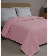 Κουβερλί Microfiber Pre-Washed Υπέρδιπλο 220×240 ADAM HOME DOT ROSE 220X240