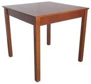 Bliumi  Τραπέζι Ξύλο Οξιάς BLIUMI Pnelope 1030 IN ​80x80x75 χρώμα Light Walnut BEST-6514813974