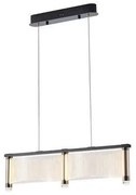 Κρεμαστό Φωτιστικό Οροφής 2xLED 16W Χρυσό Arte Illumina Ravena 144-15046 Eurolamp-144-15046-Χρυσό 144-15046