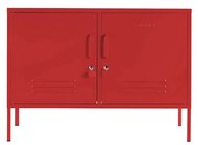Μεταλλικό Nτουλάπι Locker The Lowdown Poppy Κόκκινο  H72xW100xD40cm Mustard Made