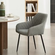 Καρέκλα Τραπεζαρίας (60x56x82) Spitishop Emiliano Grey