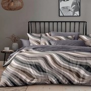 Πάπλωμα ZEN103 Brown-Beige Palamaiki Υπέρδιπλo 230x250cm Microfiber
