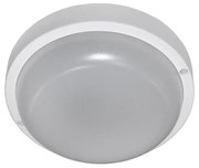 Adeleq Led Πλαφονιέρα Pc Στρογγυλή Φ170mm 12W 4000K Ip54 Λευκή 21-1701210