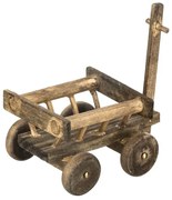 Διακοσμητική Μινιατούρα Κάρο με 4 ρόδες