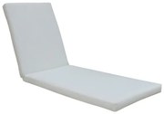 Μαξιλάρι Ξαπλώστρας SUNLOUNGER Ύφασμα Εκρού 196(78+118)x60x7cm