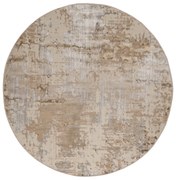 Στρογγυλό Χαλί All Season (Φ160) Βιοκαρπέτ Gossip 9026B Cream Gold