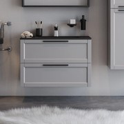 Πάγκος LAGUNA Γκρι MDF 18mm Λάκα 80 3SLAG080GRM 81x46.50x52cm 3SLAG080GRM