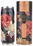 ESTIA ΘΕΡΜΟΣ TRAVEL CUP SAVE THE AEGEAN 500ml MIDNIGHT BLOSSOM