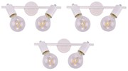 Φωτιστικό Οροφής - Σποτ SE 137-2AW (x3) Soma Packet White adjustable spotlight+ - 77-8859 - 51W - 100W - 77-8859