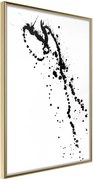 Αφίσα - Ink Splash - 40x60 - Χρυσό - Χωρίς πασπαρτού